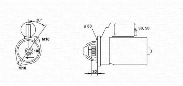 Imagine starter MAGNETI MARELLI 943251695010