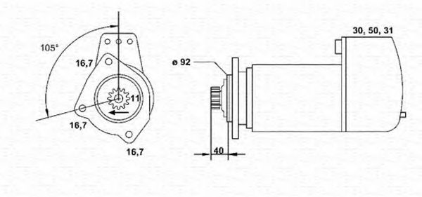 Imagine starter MAGNETI MARELLI 943252197010