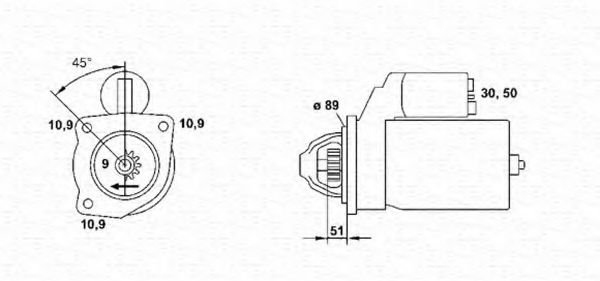 Imagine starter MAGNETI MARELLI 943252207010