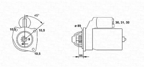 Imagine starter MAGNETI MARELLI 943252208010