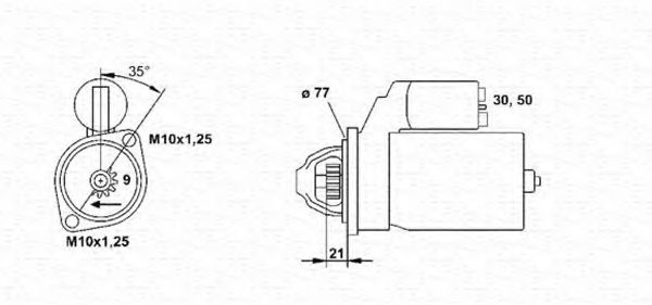 Imagine starter MAGNETI MARELLI 943253210010