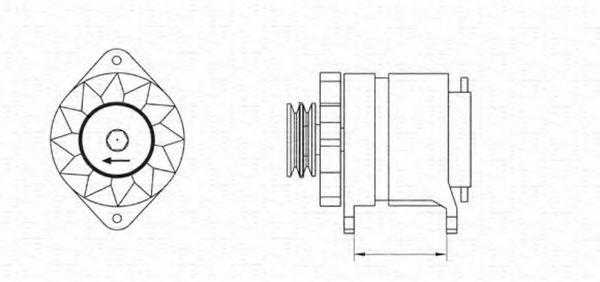 Imagine Generator / Alternator MAGNETI MARELLI 943354024010