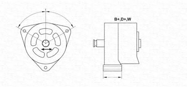 Imagine Generator / Alternator MAGNETI MARELLI 943356468010