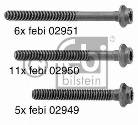 Imagine Set surub, chiulasa FEBI BILSTEIN 10232