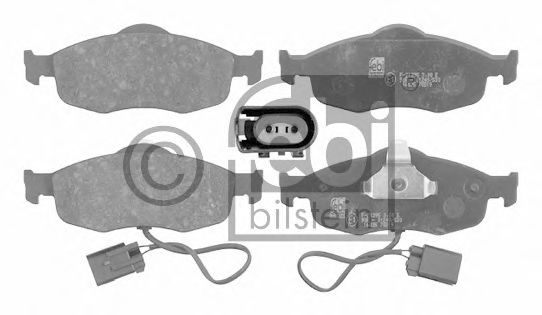 Imagine set placute frana,frana disc FEBI BILSTEIN 16035