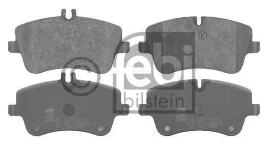 Imagine set placute frana,frana disc FEBI BILSTEIN 16378