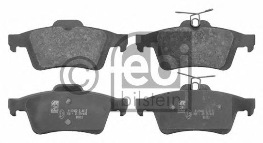 Imagine set placute frana,frana disc FEBI BILSTEIN 16718