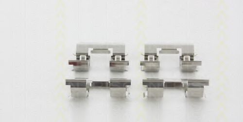 Imagine Set accesorii, placute frana TRISCAN 8105 101662