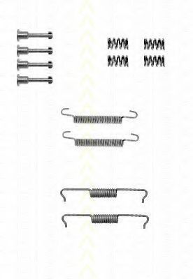 Imagine set accesorii, saboti frana parcare TRISCAN 8105 102602