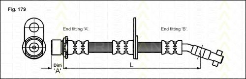 Imagine Furtun frana TRISCAN 8150 13140