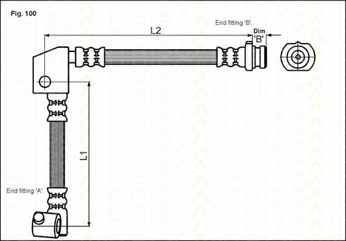 Imagine Furtun frana TRISCAN 8150 14131