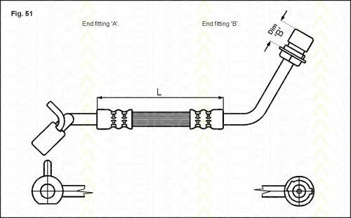 Imagine Furtun frana TRISCAN 8150 16119