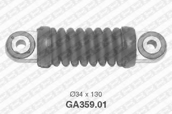 Imagine rola intinzator,curea transmisie SNR GA359.01
