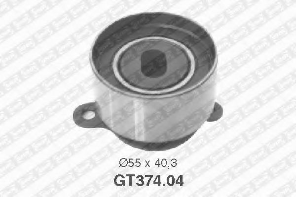 Imagine rola intinzator,curea distributie SNR GT374.04