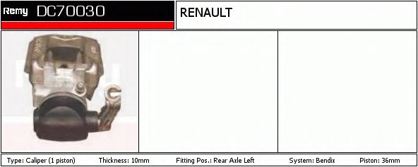 Imagine Etrier frana DELCO REMY DC70030