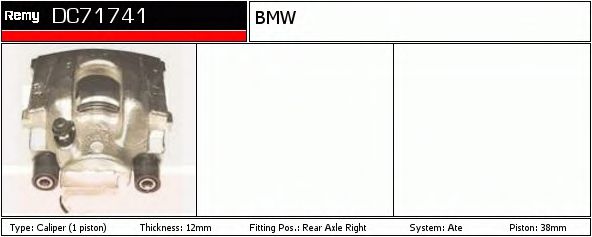 Imagine Etrier frana DELCO REMY DC71741
