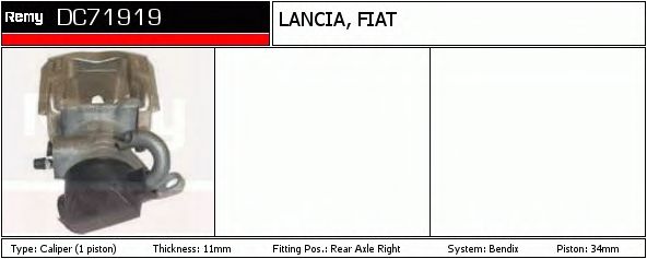 Imagine Etrier frana DELCO REMY DC71919