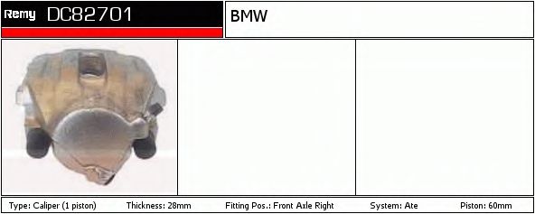 Imagine Etrier frana DELCO REMY DC82700