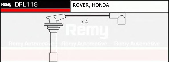 Imagine Set cablaj aprinder DELCO REMY DRL119