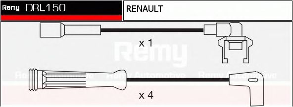 Imagine Set cablaj aprinder DELCO REMY DRL150