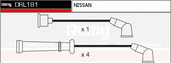 Imagine Set cablaj aprinder DELCO REMY DRL181