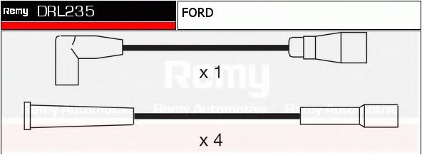 Imagine Set cablaj aprinder DELCO REMY DRL235