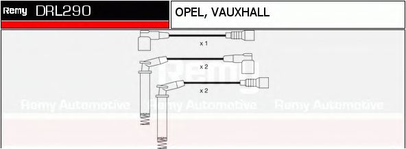 Imagine Set cablaj aprinder DELCO REMY DRL290