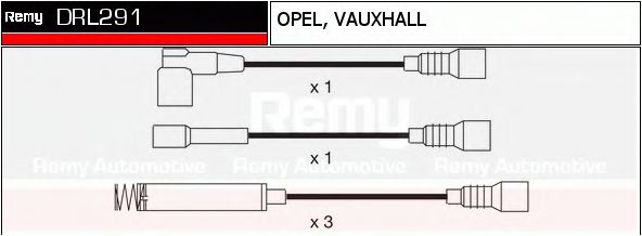 Imagine Set cablaj aprinder DELCO REMY DRL291