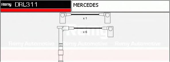 Imagine Set cablaj aprinder DELCO REMY DRL311