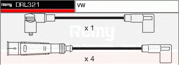 Imagine Set cablaj aprinder DELCO REMY DRL321