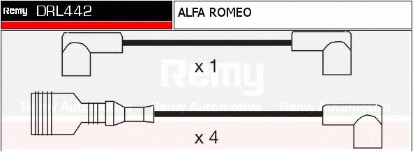 Imagine Set cablaj aprinder DELCO REMY DRL442