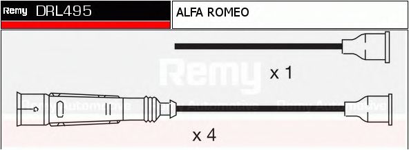 Imagine Set cablaj aprinder DELCO REMY DRL495