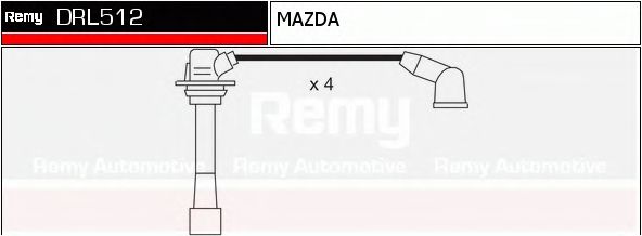 Imagine Set cablaj aprinder DELCO REMY DRL512