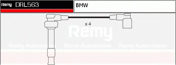 Imagine Set cablaj aprinder DELCO REMY DRL563