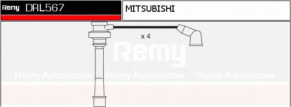 Imagine Set cablaj aprinder DELCO REMY DRL567