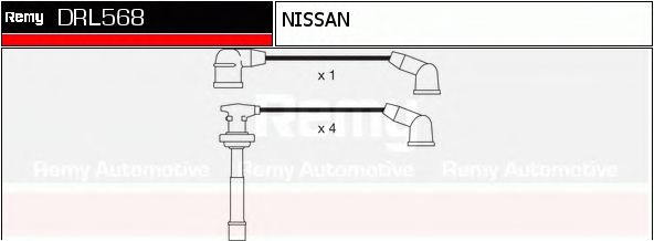 Imagine Set cablaj aprinder DELCO REMY DRL568