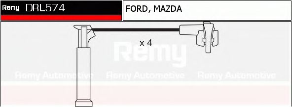 Imagine Set cablaj aprinder DELCO REMY DRL574