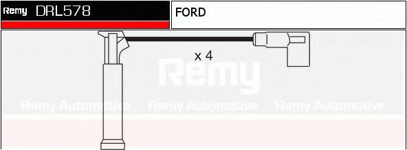 Imagine Set cablaj aprinder DELCO REMY DRL578