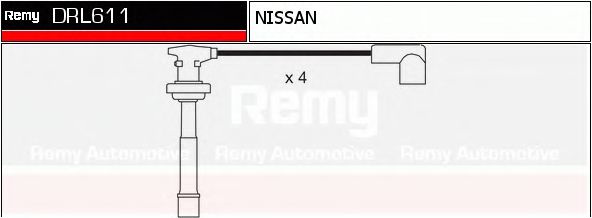 Imagine Set cablaj aprinder DELCO REMY DRL611