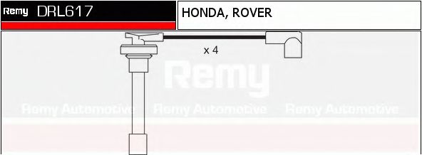 Imagine Set cablaj aprinder DELCO REMY DRL617