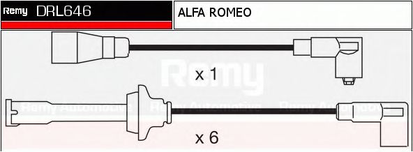 Imagine Set cablaj aprinder DELCO REMY DRL646