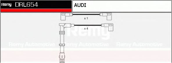 Imagine Set cablaj aprinder DELCO REMY DRL654