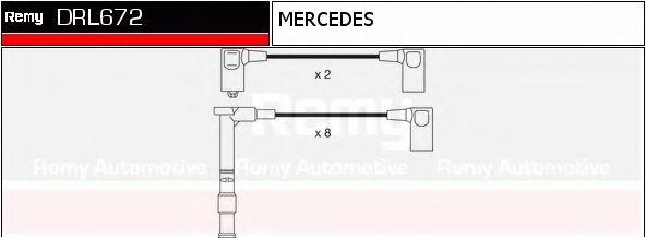 Imagine Set cablaj aprinder DELCO REMY DRL672