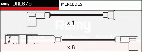 Imagine Set cablaj aprinder DELCO REMY DRL675