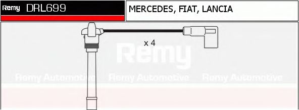 Imagine Set cablaj aprinder DELCO REMY DRL699