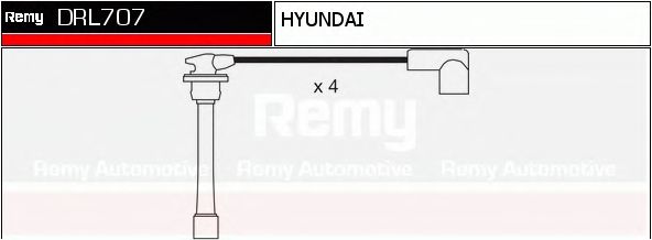 Imagine Set cablaj aprinder DELCO REMY DRL707