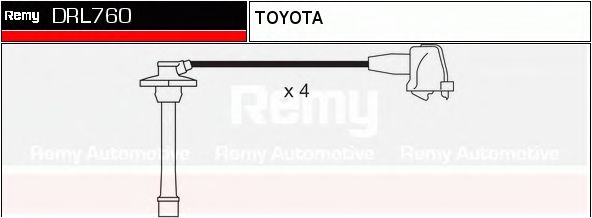 Imagine Set cablaj aprinder DELCO REMY DRL760