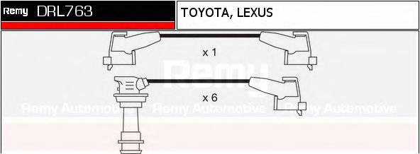 Imagine Set cablaj aprinder DELCO REMY DRL763