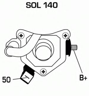 Imagine starter DELCO REMY DRT0631