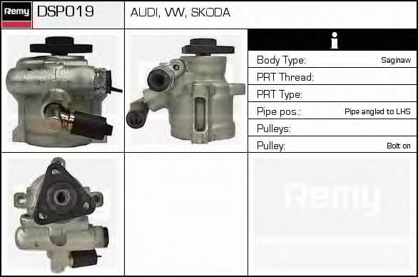 Imagine Pompa hidraulica, sistem de directie DELCO REMY DSP019